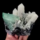 Natural Green Octahedral Fluorite with Crystal Mineral Specimen,High Quality Specimen,HUANGGANG,INNER MONGOLIA,CHINA(103*87*80mm) - image 1