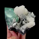 Natural Green Octahedral Fluorite with Crystal Mineral Specimen,High Quality Specimen,HUANGGANG,INNER MONGOLIA,CHINA(103*87*80mm) - image 4