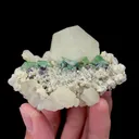 Natural Green Phantom Fluorite and Calcite Mineral Specimen,High Quality Specimen,INNER MONGOLIA,CHINA(70*60*40mm) - image 2