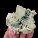 Natural Green Phantom Fluorite and Calcite Mineral Specimen,High Quality Specimen,INNER MONGOLIA,CHINA(70*60*40mm) - image 3