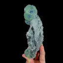 Natural Green Phantom Fluorite and Clear Quartz Cluster, Mineral Specimen:Fujian,China (60*145*40MM) - image 5