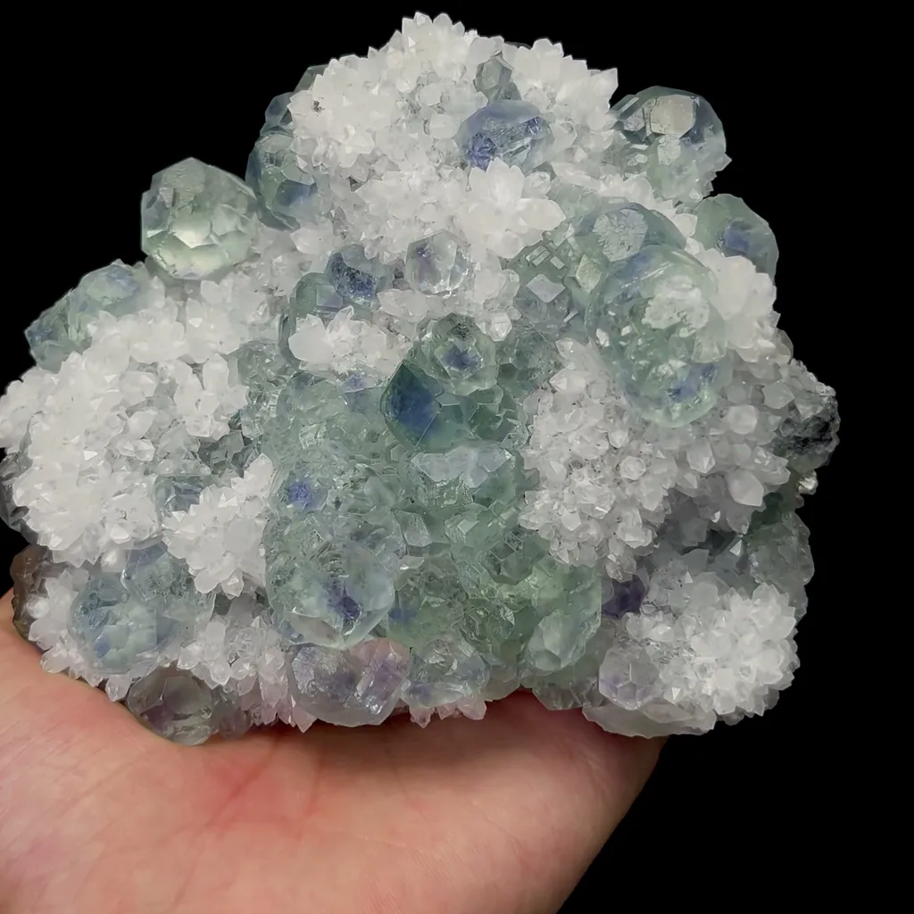 Natural Green Phantom Fluorite and Crystal Mineral Specimen,High Quality Specimen,FUJIAN,CHINA(135*100*75mm) - image 2