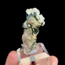 Natural Green Phantom Fluorite and Dolomite, Mineral Specimen: Yaogangxian,Hunan (25*15*40MM) - image 3