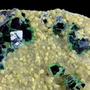 Natural Green Phantom Fluorite and Mica, Mineral Specimen: Inner Mongolia,China (135*85*40MM) - image 4