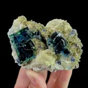 Natural Green Phantom Fluorite and Pyrite,Mica,Mineral Specimen:YINDU NEIMENGGU (90*40*70mm) - image 1