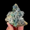 Natural Green Phantom Fluorite and Quartz Cluster, Mineral Specimen: Inner Mongolia,China (85*70*35MM) - image 2