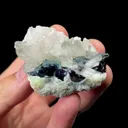 Natural Green Phantom Fluorite and Quartz Cluster Mineral Specimen,High Quality Specimen,YINDU,INNER MONGOLIA,CHINA(50*40*25mm) - image 1