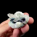 Natural Green Phantom Fluorite and Quartz Cluster Mineral Specimen,High Quality Specimen,YINDU,INNER MONGOLIA,CHINA(50*40*25mm) - image 2