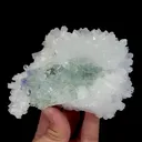 Natural Green Phantom Fluorite and Quartz Cluster, Mineral Specimen:Zhejiang,China (105*75*35MM) - image 4