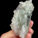 Natural Green Phantom Fluorite and Quartz, Mineral Specimen:Zhejiang,China (110*80*50MM) - image 3