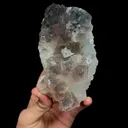 Natural Green Phantom Fluorite and Quartz, Mineral Specimen:Zhejiang,China (135*75*40MM) - image 5