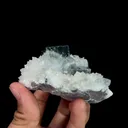 Natural Green Phantom Fluorite and Quartz, Mineral Specimen:Zhejiang,China (95*75*50MM) - image 3