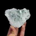 Natural Green Phantom Fluorite and Quartz, Mineral Specimen:Zhejiang,China (95*75*50MM) - image 6