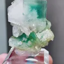 Natural Green Phantom Fluorite comes from Xianghualing,Hunan 15*30*35MM - image 3