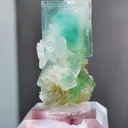 Natural Green Phantom Fluorite comes from Xianghualing,Hunan 15*30*35MM - image 4