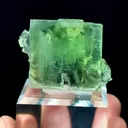 Natural Green Phantom Fluorite comes from Xianghualing,Hunan 30*35*30MM - image 3