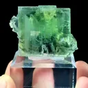 Natural Green Phantom Fluorite comes from Xianghualing,Hunan 30*35*30MM - image 1