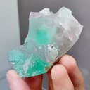 Natural Green Phantom Fluorite comes from Xianghualing,Hunan 60*40*20MM - image 2