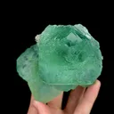 Natural Green Phantom Fluorite, Mineral Specimen: Fujian,China (80*100*80MM) - image 4