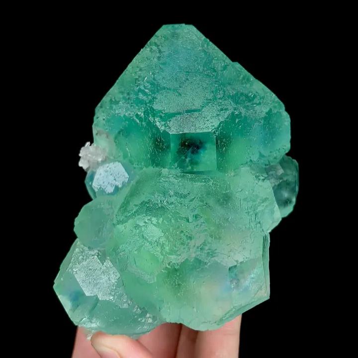 Natural Green Phantom Fluorite, Mineral Specimen: Fujian,China (80*100*80MM) - image 6