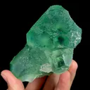 Natural Green Phantom Fluorite, Mineral Specimen: Fujian,China (80*100*80MM) - image 5