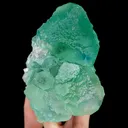 Natural Green Phantom Fluorite, Mineral Specimen: Fujian,China (80*100*80MM) - image 3