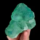 Natural Green Phantom Fluorite, Mineral Specimen: Fujian,China (80*100*80MM) - image 2