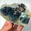 Natural Green Phantom Fluorite, Mineral Specimen: Inner Mongolia,China (120*80*45MM) - image 6