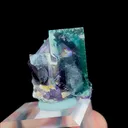 Natural Green Phantom Fluorite, Mineral Specimen: Inner Mongolia,China (20*25*20MM) - image 3