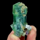 Natural Green Phantom Fluorite, Mineral Specimen: Inner Mongolia,China (30*20*50MM) - image 5