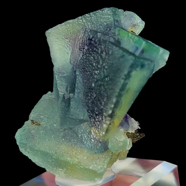 Natural Green Phantom Fluorite, Mineral Specimen: Inner Mongolia,China (40*40*30MM) - image 3
