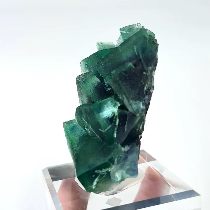 Natural Green Phantom Fluorite, Mineral Specimen: Inner Mongolia,China (55*65*25MM) - image 3