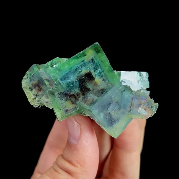 Natural Green Phantom Fluorite, Mineral Specimen: Inner Mongolia,China (65*45*20MM) - image 5