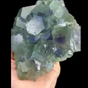 Natural Green Phantom Fluorite, Mineral Specimen:Fujian,China (130*125*45MM) - image 3