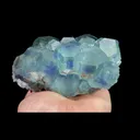 Natural Green Phantom Fluorite, Mineral Specimen:Fujian,China (130*95*60MM) - image 3