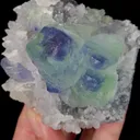 Natural Green Phantom Fluorite, Mineral Specimen:Fujian,China (80*75*55MM) - image 2