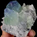Natural Green Phantom Fluorite, Mineral Specimen:Fujian,China (80*75*55MM) - image 4