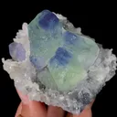 Natural Green Phantom Fluorite, Mineral Specimen:Fujian,China (80*75*55MM) - image 1