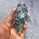 Natural Green Phantom Fluorite, Mineral Specimen:Fujian,China (85*55*30MM) - image 4