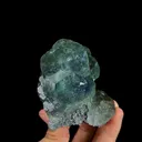 Natural Green Phantom Fluorite, Mineral Specimen:Fujian,China (85*95*70MM) - image 3