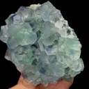 Natural Green Phantom Fluorite Mineral Specimen,High Quality Specimen,FUJIAN,CHINA(115*95*55mm) - image 2