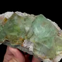 Natural Green Phantom Fluorite Mineral Specimen,High Quality Specimen,XIANGHUALING,HUNAN,CHINA(130*60*30mm) - image 3