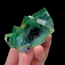 Natural Green Phantom Fluorite Mineral Specimen,High Quality Specimen,YINDU,INNER MONGOLIA,CHINA(70*42*34mm) - image 3