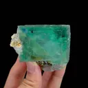 Natural Green Phantom Fluorite Mineral Specimen,High Quality Specimen,YINDU,INNER MONGOLIA,CHINA(80*55*50mm) - image 2