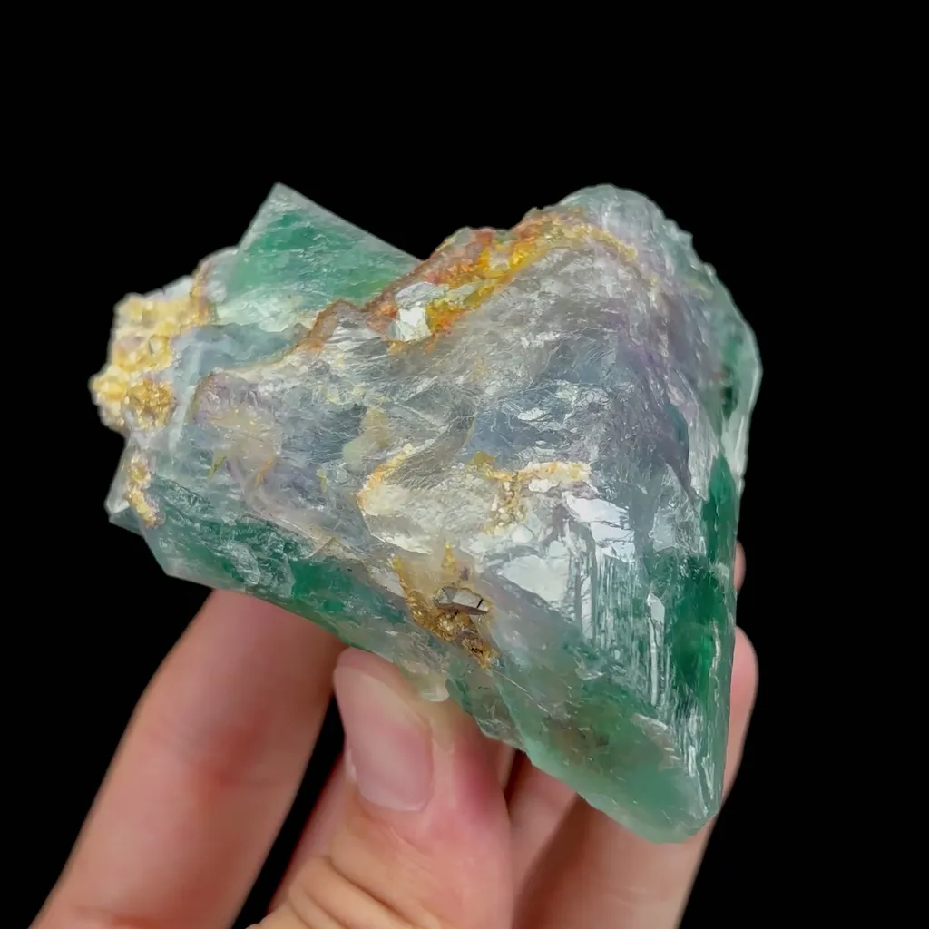 Natural Green Phantom Fluorite Mineral Specimen,High Quality Specimen,YINDU,INNER MONGOLIA,CHINA(80*55*50mm) - image 4