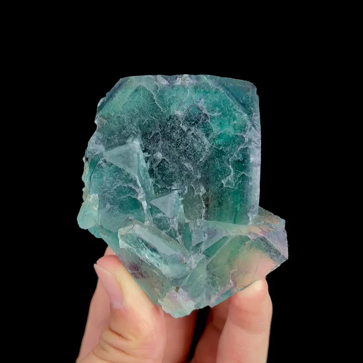 Natural Green Phantom Fluorite, Mineral Specimen:Yaogangxian,Hunan (65*70*45MM) - image 5