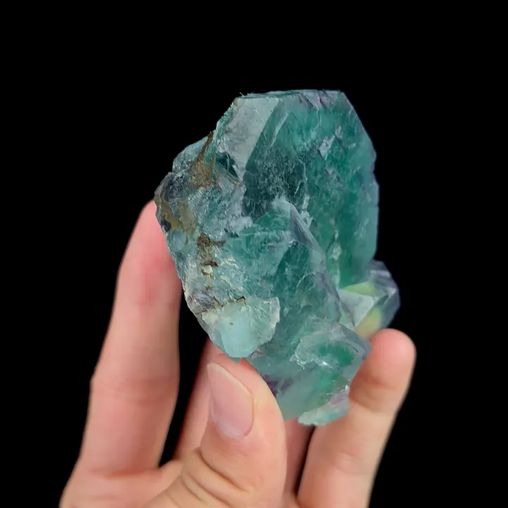 Natural Green Phantom Fluorite, Mineral Specimen:Yaogangxian,Hunan (65*70*45MM) - image 3