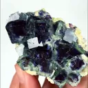 Natural Green Phantom Fluorite, Mineral Specimen:Yindu,Inner Mongolia (70*45*25MM) - image 3