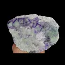 Natural Green Phantom Fluorite, Mineral Specimen:Zhejiang,China (115*110*40MM) - image 4