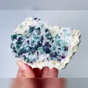 Natural Green Phantom Fluorite & Quartz and Mica,Mineral Specimen:Inner Mongolia,China (105*70*20MM) - image 3